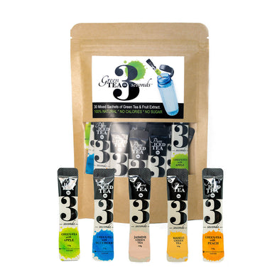 Green Tea Variety Pack - 30 Sachets (5 Flavours)